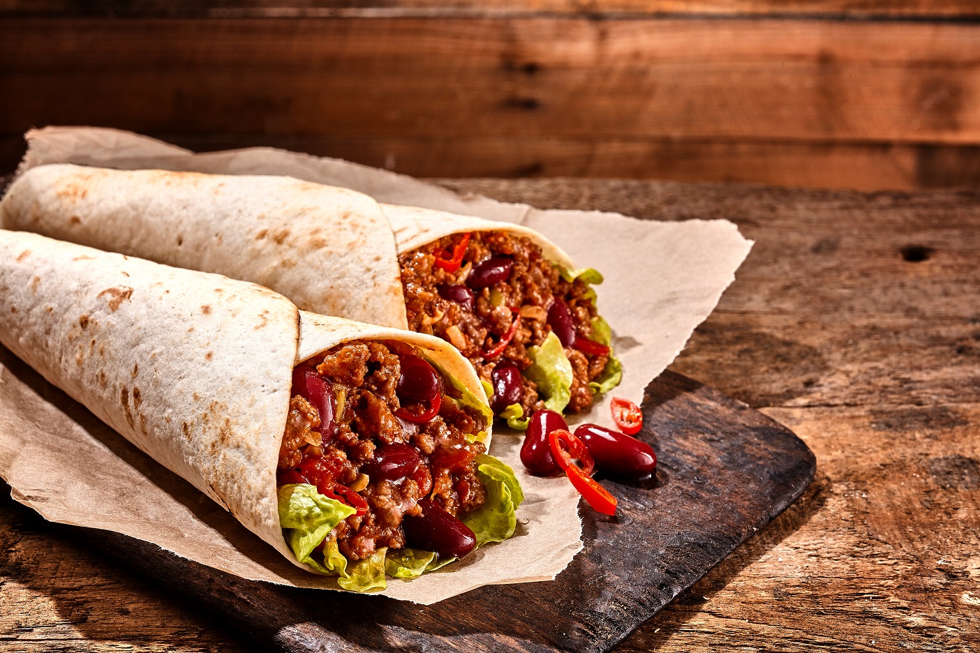 Authentic Mexican Burritos