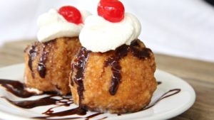 Fried ice cream